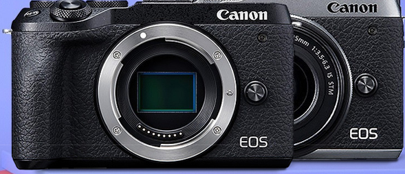 佳能（Canon） EOS M6 Mark II 微单相机 数码照相机 M62 M6二代+15-45mm镜头 套机 黑色
