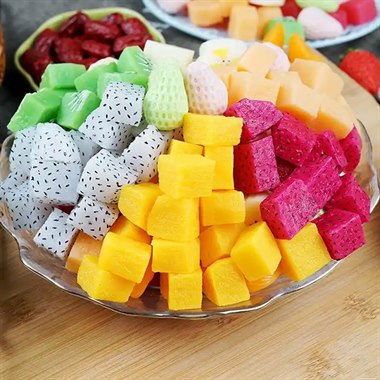 果切拼盘透明盒子圆形水果盘鲜果切包装有盖分格打包盒 黑底六格【1000克】带盖10套+叉