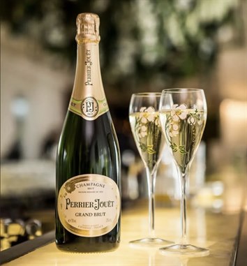 巴黎之花（Perrier Jouet）布拉森玫瑰桃红香槟起泡酒750mL名庄送礼冰袋配送 京东自营